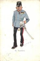 Se. Exzellenz / K.u.K. military art postcard, officer. B.K.W.I. 530-5. s: Fritz Schönpflug (EK)