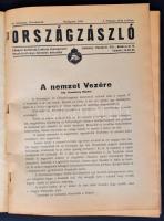 1939 Országzászló beszámoló, 4. évf., kissé foltos papírkötésben, érdekes írásokkal