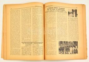 1941 Országzászló beszámoló, 5-6. évf., papírkötésben, érdekes írásokkal, képekkel
