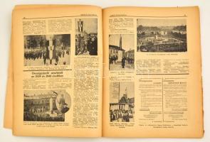 1941 Országzászló beszámoló, 5-6. évf., papírkötésben, érdekes írásokkal, képekkel