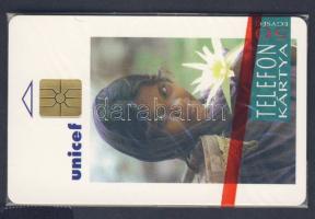 1993 Unicef 50 egységes telefonkártya eredeti csomagolásban