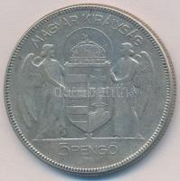 1930. 5P Ag "Horthy jobbra" T:2-
Adamo P8