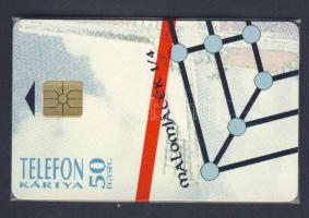 1994 Malom 50 egységes telefonkártya eredeti csomagolásban