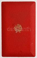 1979. "Fegyverbarátságért Érdemérem arany fokozata" zománcozott, aranyozott Br kitüntetés,...