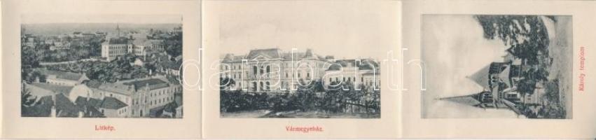 Veszprém, Várfok. leporellocard (Rb)