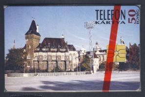 1995 Vajdahunyad vára 50 egységes telefonkártya eredeti csomagolásban