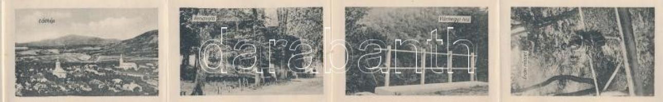 Erdőbénye-gyógyfürdő, Fürdő-lak. leporellocard  (Rb)