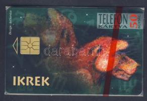 1995 Horoszkóp Ikrek 50 egységes telefonkártya eredeti csomagolásban