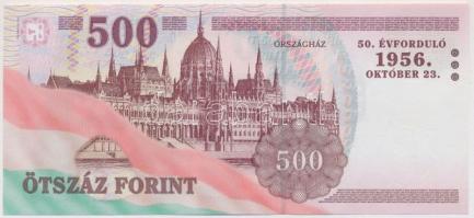 2006. 500Ft "50. évforduló 1956. október 23." "EC" sorozatjellel T:I