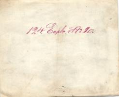 1847. 5G hamisítvány , hátlapon piros számozás "124 Explr v Nr. 20." papírráncokkal! T:II