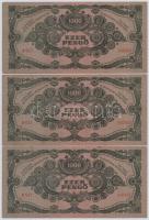 1945. 1000P (6x) sorszámkövető T:II