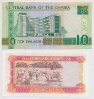 Gambia 2001. 5D + 2013.  10D T:I
Gambia 2001. 5 Dalasis + 2013. 10 Dalasis C.UNC