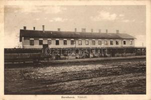 Beregszász, Berehovo; vasútállomás, kiadja Antonin Horák / railway station (Rb)