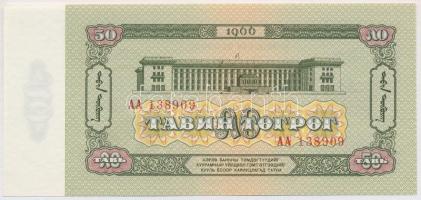 Mongólia 1966. 50T T:I
Mongolia 1966. 50 Tugrik C:UNC
Krause 40