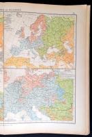1904 Andrees neuer allgemeiner und Österreichisch- Ungarischer Handatlas. In 126 Haupt- und 131 Nebe...