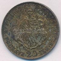 1847B 20Kr Ag "V. Ferdinánd" T:2 karc, patina