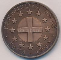 Szunyogh László (1956-) 1992. "Habsburg Ottó 80 éves / Páneurópa Unió Tata" Br emlékérem (...