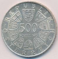 Ausztria 1980. 500Sch Ag "Osztrák Vöröskereszt Centenáriuma" T:2 kis patina 
Austria 1980...