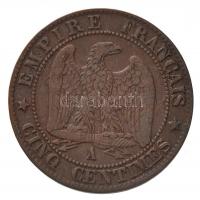 Franciaország / Második Császárság 1854A 5c Br "III. Napóleon" T:2
France / Second Empire...