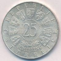 Ausztria 1960. 25Sch Ag "A karintiai népszavazás 40. évfordulója" T:2 
Austria 1960. 25 S...