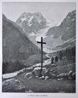 Dr. Jankovics Marczell: Az Alpesek. Bp.,1911, Hornyánszky Viktor, 1 t.+397 p.+ 18 t. Egészoldalas és...