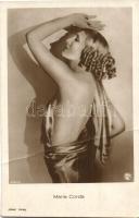 6 db RÉGI motívumos képeslap, hölgyek, színésznő, művészlapok / 6 pre-1945 motive postcards: ladies,...