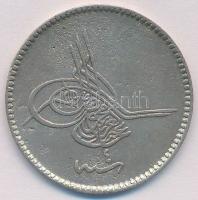 Oszmán Birodalom 1864. (1277/4) 10p Cu ezüstözve? T:2 Ottoman Empire 1864. (1277/4) 10 Para Cu silver plated? C:XF Krause KM#700