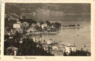 5 db RÉGI horvát városképes lap, Fiume, Abbazia, vegyes minőségben / 5 pre-1945 Croatian postcards, ...