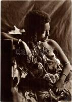 7 db RÉGI motívumos képeslap; folklór, erotika / 7 pre-1945 motive postcards; nude women, folklore