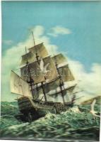 5 db modern dimenziós (3D) motívumos képeslap / 5 modern dimensional 3D motive postcards