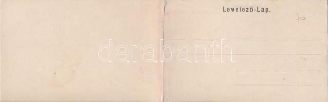 Körmend, kihajtható panorámalap. Lichtdruck v. H. Pollak (r)