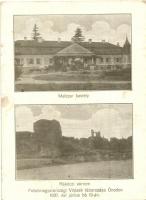 Ónod, Melczer kastély, Rákóczi várrom. Felsőmagyarországi Vitézek táborozása 1937-ben So. Stpl (EK)