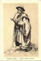 Számadó juhász / Hungarian folklore, shepherd s: Zádor István (EK)