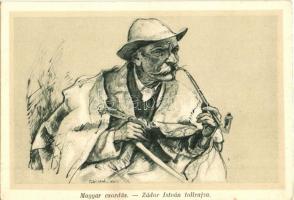 Magyar csordás / Hungarian folklore s: Zádor István (EK)