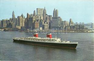 6 db RÉGI és MODERN hajó motívumos képeslap / 6 pre-1945 and modern motive postcards: ships