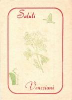 9 db RÉGI motívumos képeslap, propaganda és reklám lapok, egy modern lappal / 9 pre-1945 motive post...