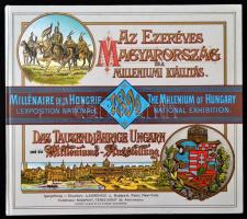 Az ezeréves Magyarország és a milleniumi kiállítás. Szerk.: Piványi Ernő et al. Bp.,(1990), Téka. Számos érdekes képpel és illusztrációval, magyar, angol, német, francia nyelven. Kiadói kartonált papírkötés. 1896-os Kunosy Vilmos és Fia könyv reprint kiadása!