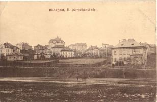 Budapest II. Marczibányi tér, villák. Kapható kizárólag Merkl-féle dohánytőzsdében  (EK)