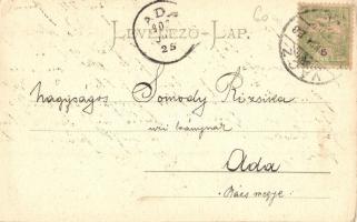 1902 Vác, Honvéd szobor, emlékmű. Kiadja Mayer Sándor (EK)