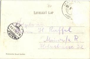 1905 Budapest XVI. Mátyásföld, Mátyás király szálloda terasza. Kiadja Kraicsovits Rezső (Rb)