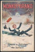 3 db színes litho reklámnyomat, 10×16 cm