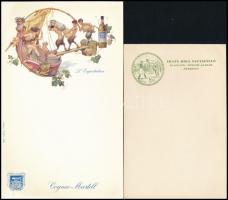 4 db használatlan étel- és itallap