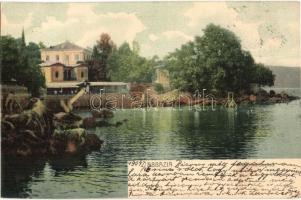 1904 Abbazia, Angiolina Seebad / seashore, hotel