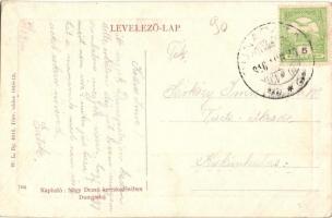 Dunapataj, Piactér, Faragó Gergely üzlete, árusok, szekerek. W. L. Bp. 4916. Kiadja Nagy Dezső (EK)