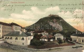 1905 Déva, vár, Városi Kisdedóvó / castle, nursery (EM)