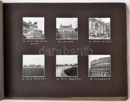 1934 Magyar és olasz körutazás képei. Velence-Róma -Nápoly.. Siracusa, Lillafüred-Parád-Kékestető-Sü...