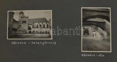 1931 Biciklivel a Tátrában és a Szepességben  körbebicklizése. 58 feliratozott képet tartalmazó albu...