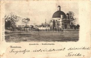 3 db RÉGI felvidéki városképes lap: Komárom, Fenyőháza, Korytnicza-fürdő, vegyes minőségben / 3 pre-...