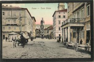 Fiume, Rijeka; Torre Civica / tower (Rb)