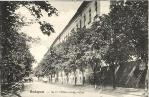 Budapest II. Lövőház utca, Ganz villamossági telep (vágott / cut)